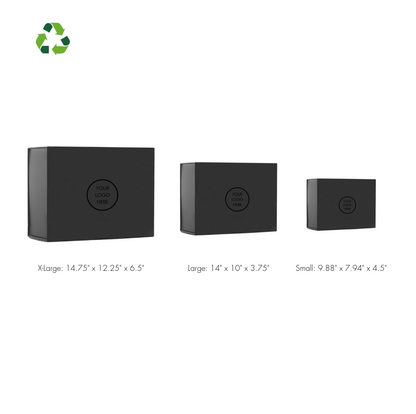 Extra Large Black Soft Touch Box